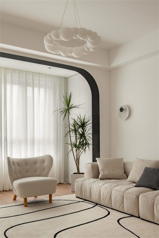 云星中央星城 奶油風風格實景 云星中央星城 奶油風風格實景